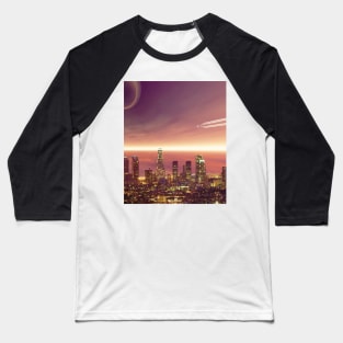 Los Angeles Surrealistic Baseball T-Shirt